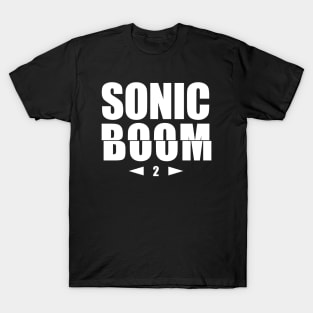 Retro Arcade Game "Sonic Boom" T-Shirt